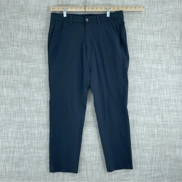 Lululemon Commission Slim Pants Mens Size 33x27 Gray 1499